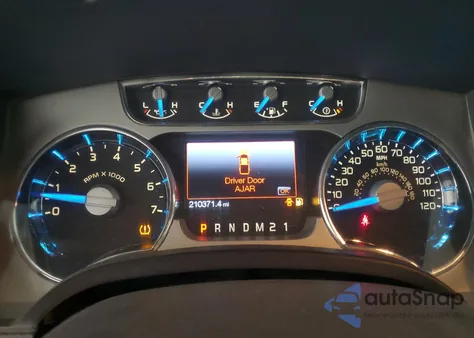 2013 Ford F150 Supercrew из США, поврежденный, VIN 1FTFW1ET8DFD10921